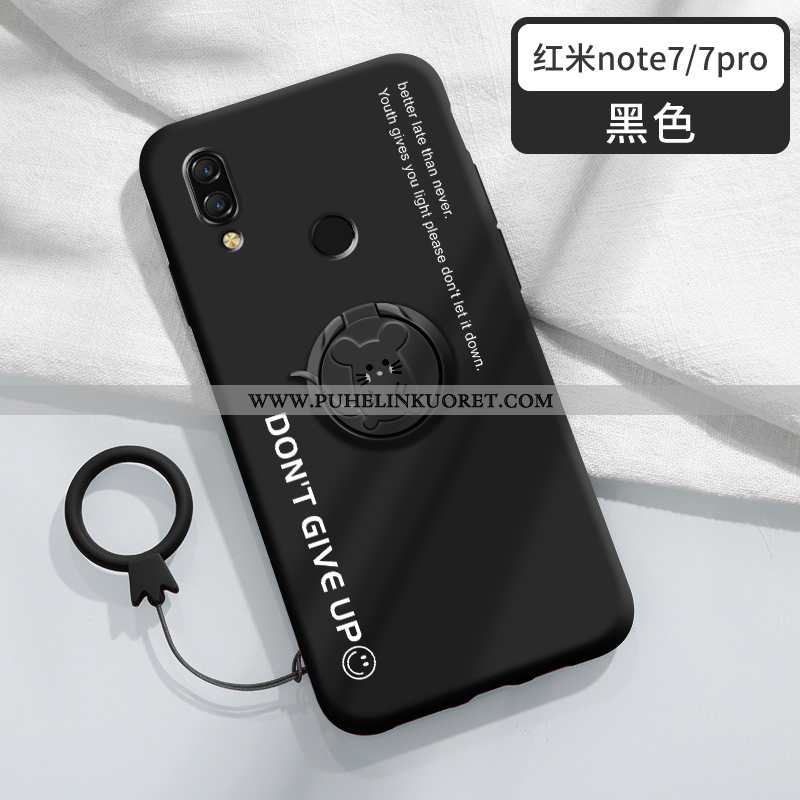 Kuori, Kuoret Xiaomi Redmi Note 7 Suojaus Persoonallisuus Rotta Luova Magneettinen Punainen