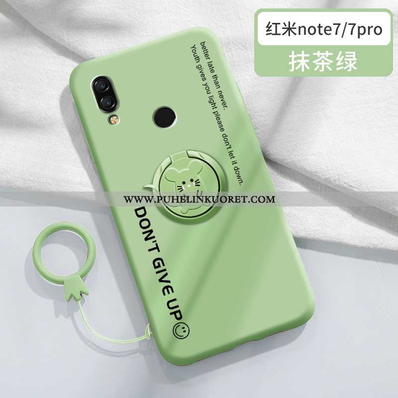 Kuori, Kuoret Xiaomi Redmi Note 7 Suojaus Persoonallisuus Rotta Luova Magneettinen Punainen