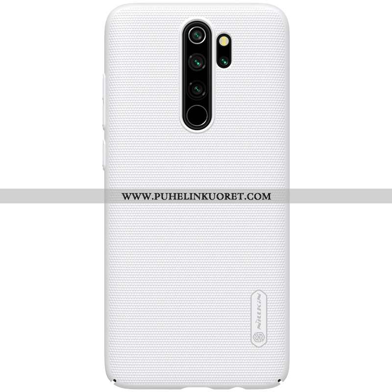 Kotelo, Kuori Xiaomi Redmi Note 8 Pro Pesty Suede Valo Kova Kotelo Sininen