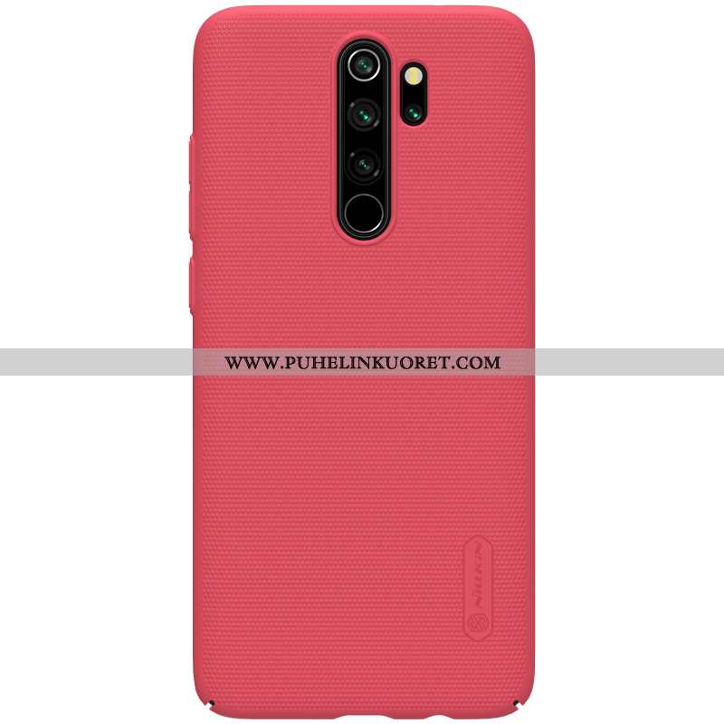 Kotelo, Kuori Xiaomi Redmi Note 8 Pro Pesty Suede Valo Kova Kotelo Sininen