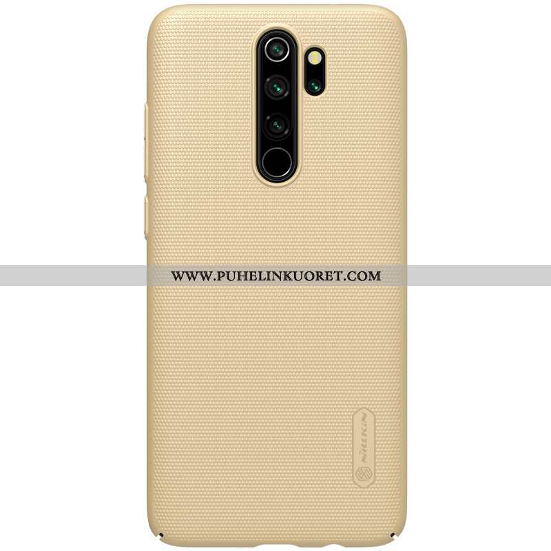 Kotelo, Kuori Xiaomi Redmi Note 8 Pro Pesty Suede Valo Kova Kotelo Sininen