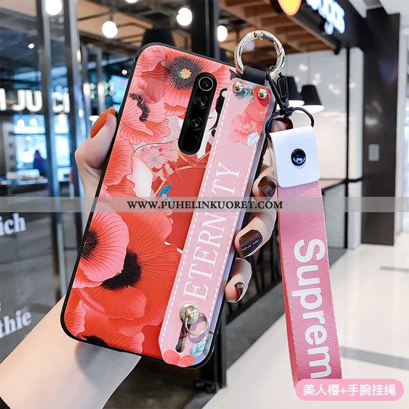 Kotelo, Kuori Xiaomi Redmi Note 8 Pro Silikoni Suojaus Kiinalainen Tyyli Puhelimen Pinkki