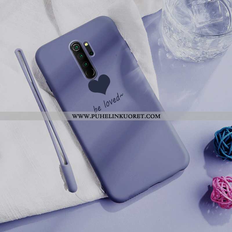 Kuori, Kuoret Xiaomi Redmi Note 8 Pro Suojaus Ripustettavat Koristeet Kotelo Violetti Silikoni