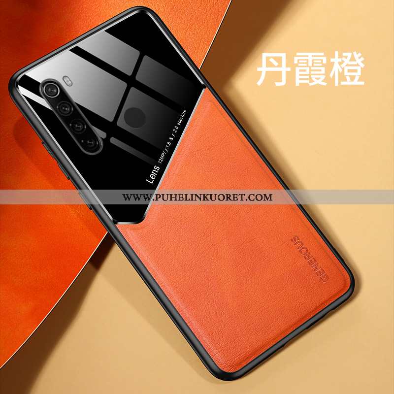 Kuoret, Kotelo Xiaomi Redmi Note 8t Suojaus Persoonallisuus Nahka Magneettinen Puhelimen Sininen