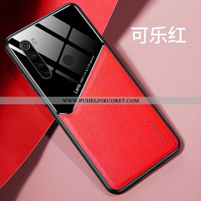 Kuoret, Kotelo Xiaomi Redmi Note 8t Suojaus Persoonallisuus Nahka Magneettinen Puhelimen Sininen