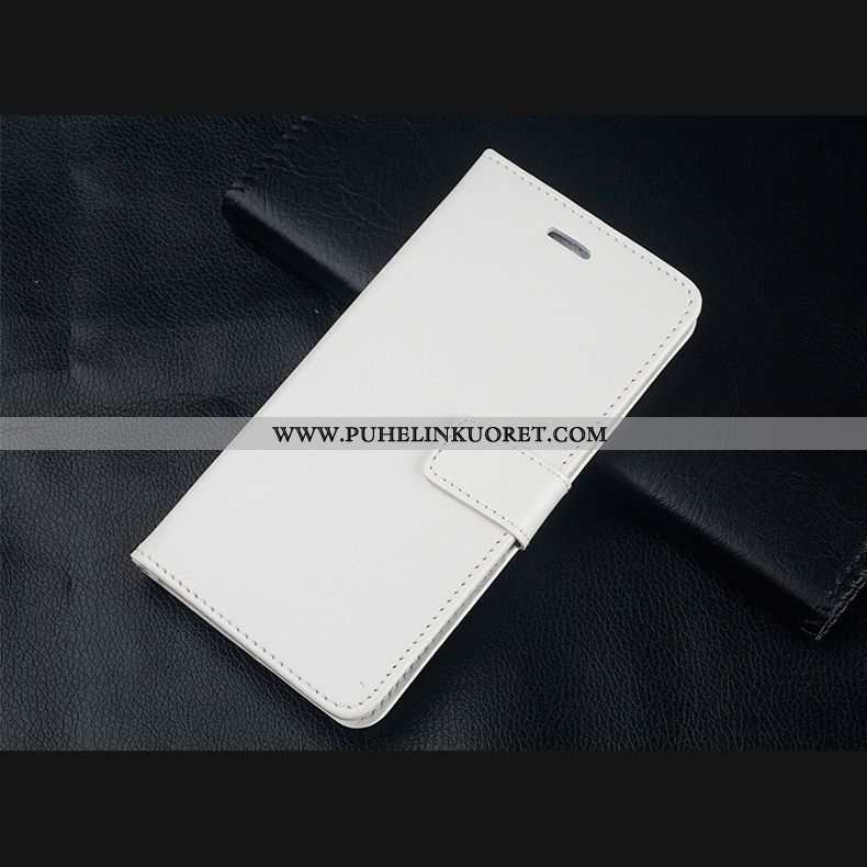 Kuori, Kuoret Xiaomi Redmi Note 8t Nahkakuori Näytönsuojus Valkoinen Simpukka Pieni