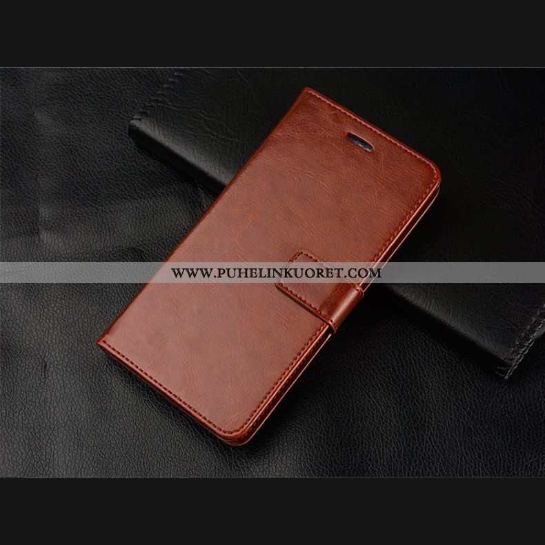 Kuori, Kuoret Xiaomi Redmi Note 8t Nahkakuori Näytönsuojus Valkoinen Simpukka Pieni