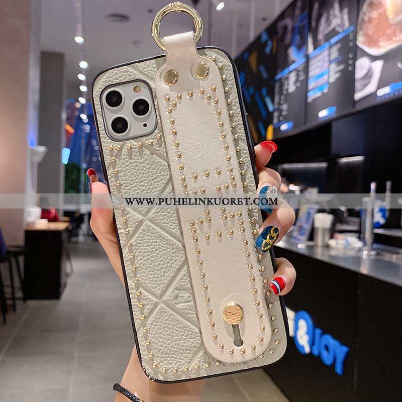 Kuoret, Kotelo iPhone 11 Pro Max Aito Nahka Suuntaus Kuori Oranssi All Inclusive