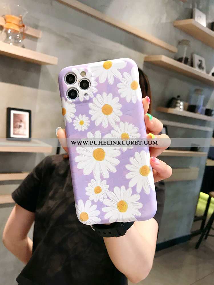 Kuori, Kuoret iPhone 11 Pro Pesty Suede Pehmeä Neste Kustannukset Puhelimen All Inclusive Violetti