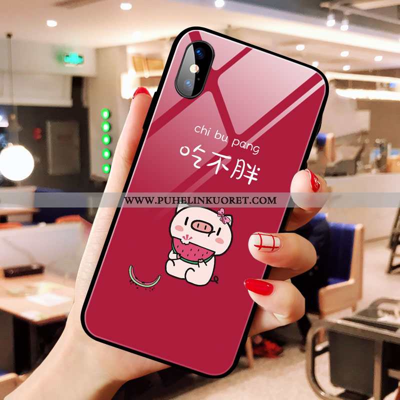 Kuori, Kuoret iPhone X Suuntaus Ultra Kuori Net Red Rakastunut Mustat