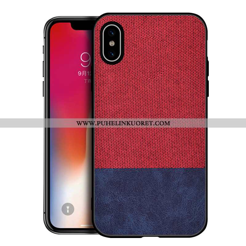 Kuoret, Kotelo iPhone Xs Max Kukkakuvio Suuntaus Murtumaton All Inclusive Harmaa