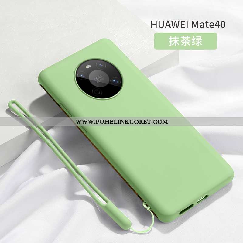 Kuori, Kuoret Huawei Mate 40 Silikoni Suojaus Ultra Vihreä Valo
