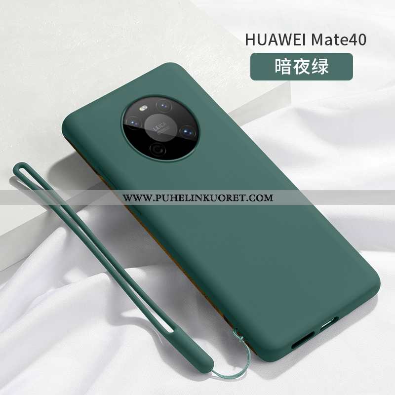 Kuori, Kuoret Huawei Mate 40 Silikoni Suojaus Ultra Vihreä Valo