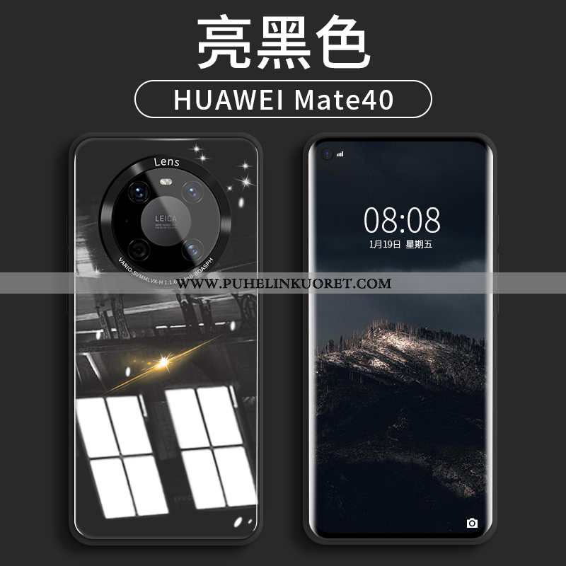 Kuoret, Kotelo Huawei Mate 40 Suuntaus Silikoni Kuori Suojaus Luova Sininen