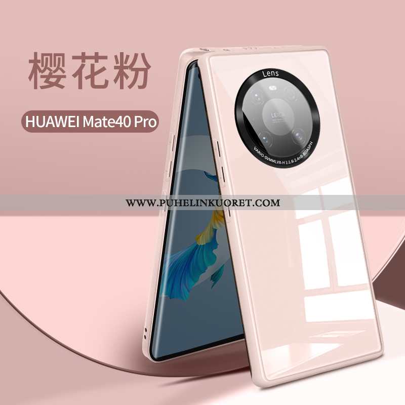 Kotelo, Kuori Huawei Mate 40 Pro Silikoni Suojaus Uusi Violetti Puhelimen