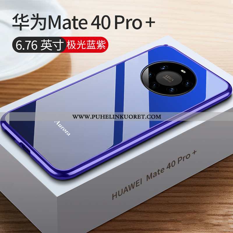 Kuoret, Kotelo Huawei Mate 40 Pro+ Suojaus Lasi Net Red Kuori Punainen