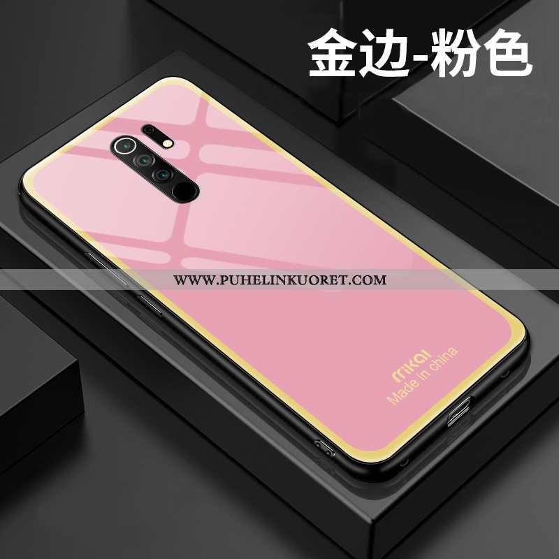 Kuori, Kuoret Xiaomi Redmi 9 Suojaus Lasi Kuori Ultra Pehmeä Neste Pinkki