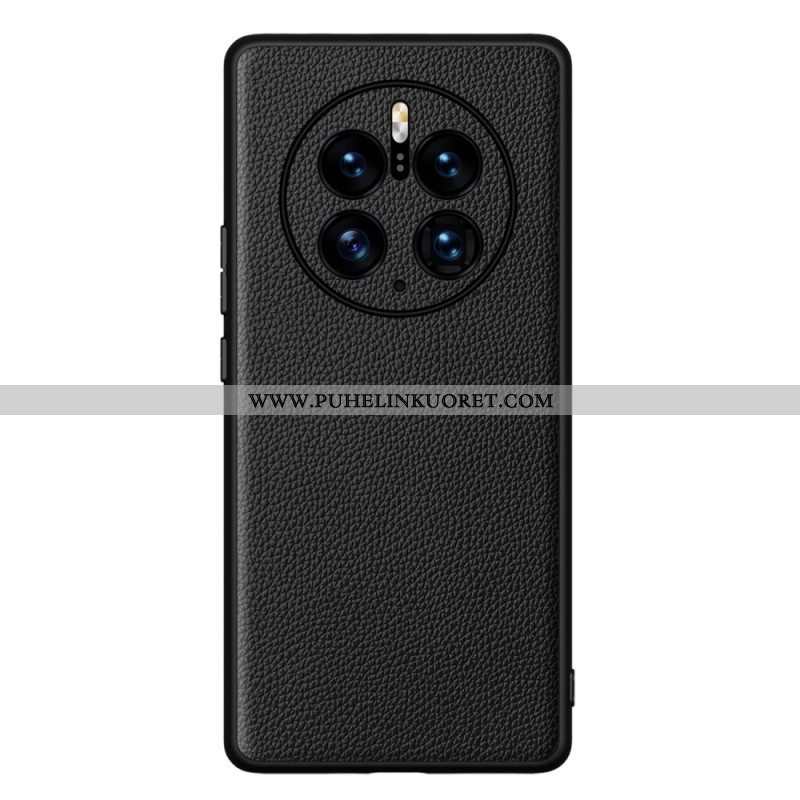 Case Huawei Mate 50 Pro Aitoa Litsi-nahkaa