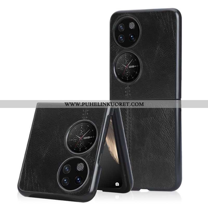 Case Huawei P50 Pocket Keinonahan Tikkaukset