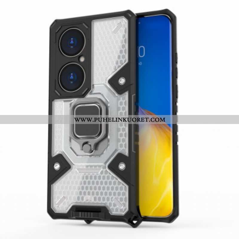 Kuori Huawei P50 Pro Honeycomb Resistant Hybrid