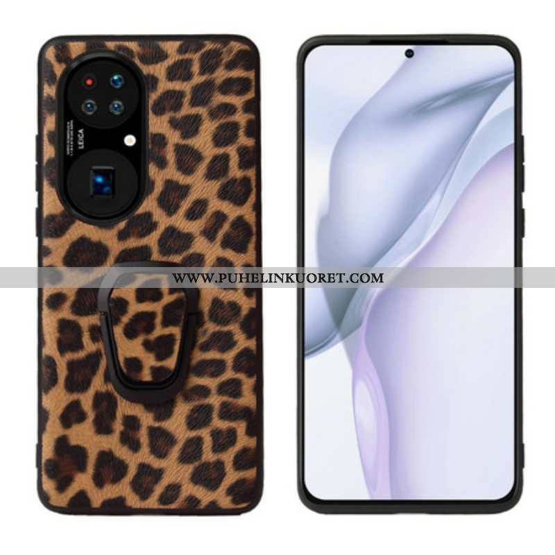 Kuori Huawei P50 Pro Leopard-tyylinen Rengastuki