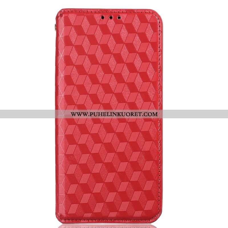 Puhelinkuoret Huawei P60 Pro Kotelot Flip 3d-kuvio