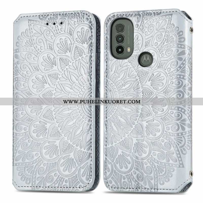 Puhelinkuoret Moto E40 / E30 / E20 Kotelot Flip Mandala