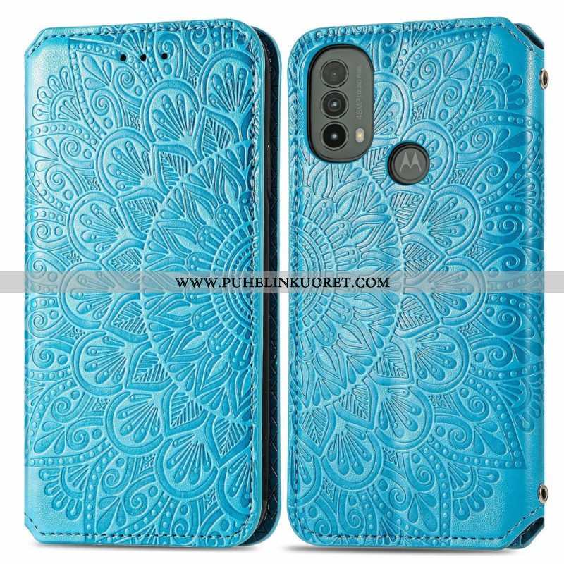 Puhelinkuoret Moto E40 / E30 / E20 Kotelot Flip Mandala