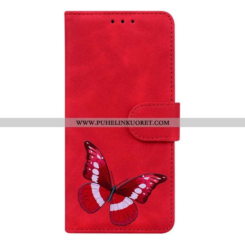 Kotelot Moto E40 / E30 / E20 Skin Touch Butterfly