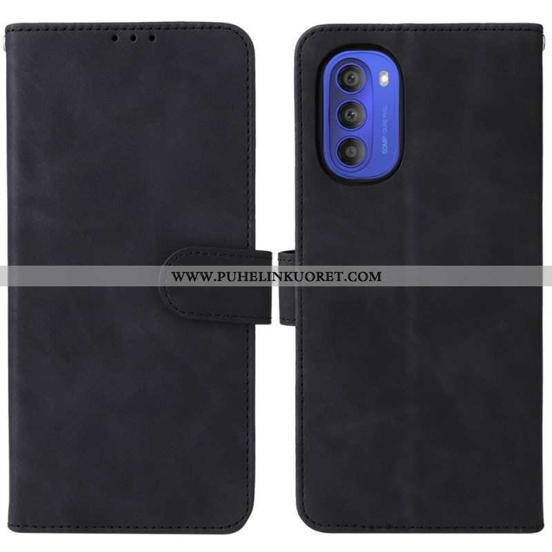 Kotelot Moto G51 5G Vintage Skin-touch