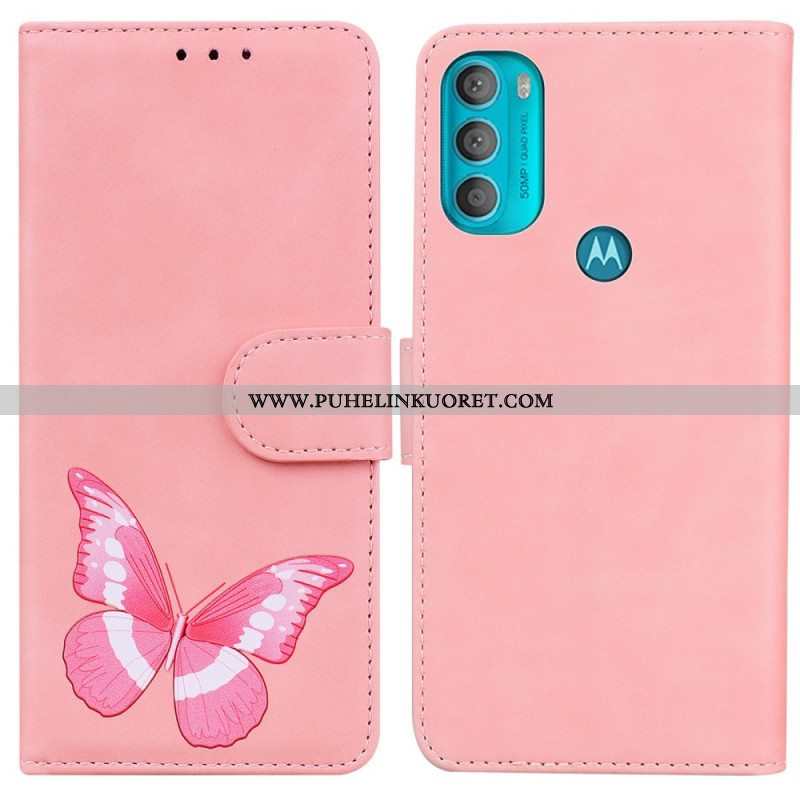 Kotelot Moto G71 5G Skin Touch Butterfly