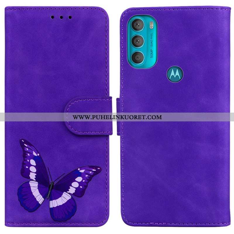 Kotelot Moto G71 5G Skin Touch Butterfly