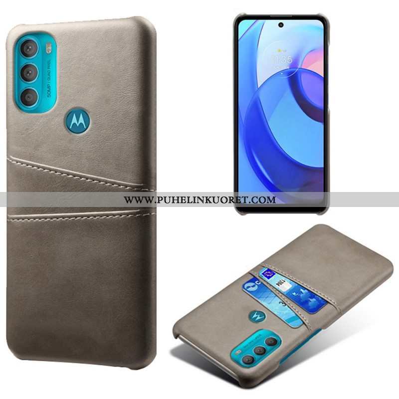 Case Moto G71 5G Ksq-korttikotelo