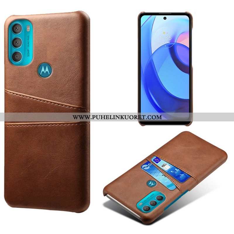 Case Moto G71 5G Ksq-korttikotelo