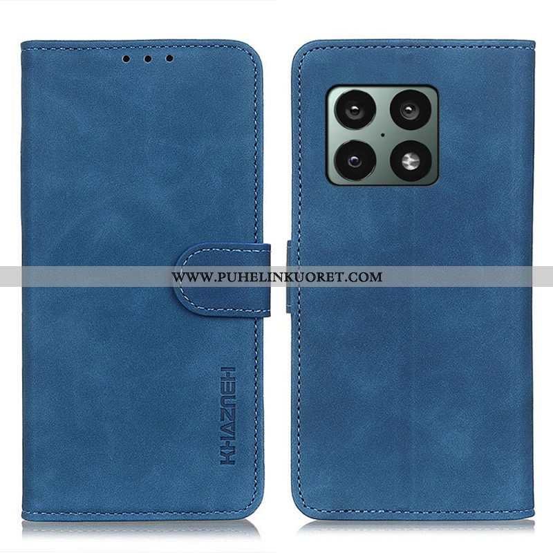 Kotelot OnePlus 10 Pro 5G Matta Vintage Leather Effect Khazneh