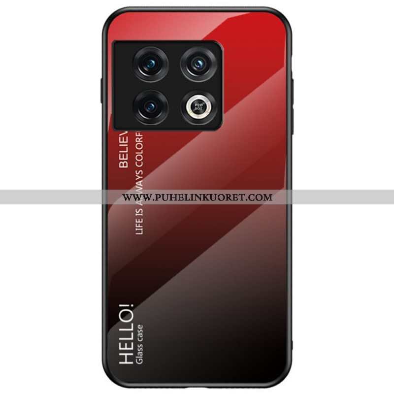 Case OnePlus 10 Pro 5G Karkaistu Lasi Hello