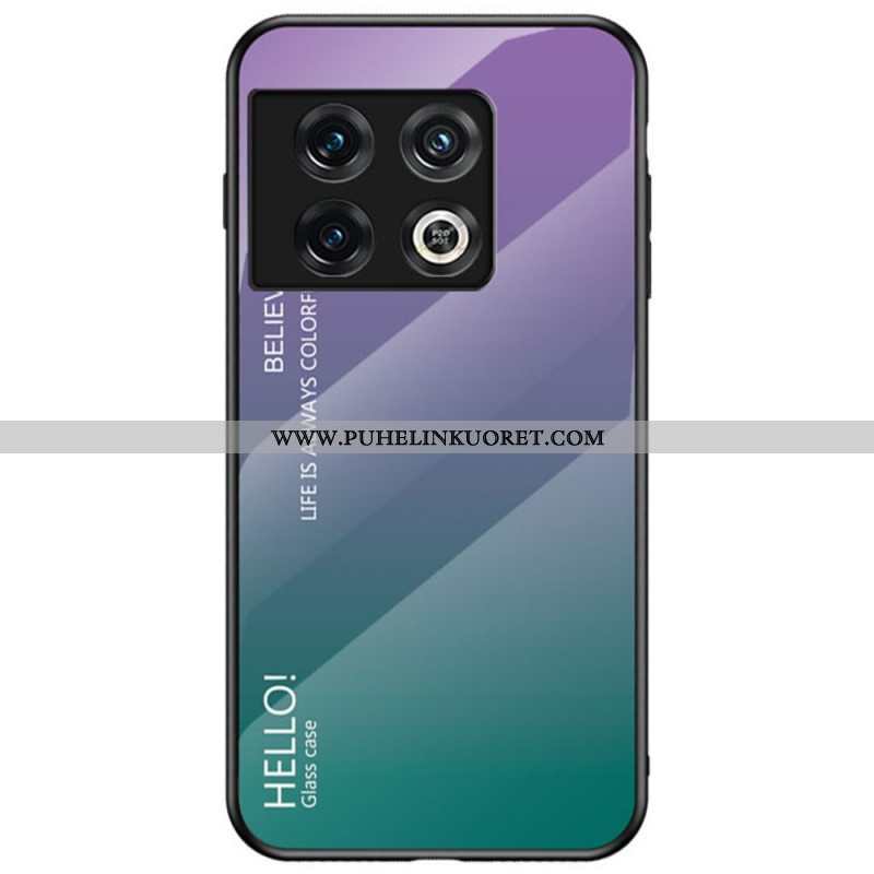 Case OnePlus 10 Pro 5G Karkaistu Lasi Hello