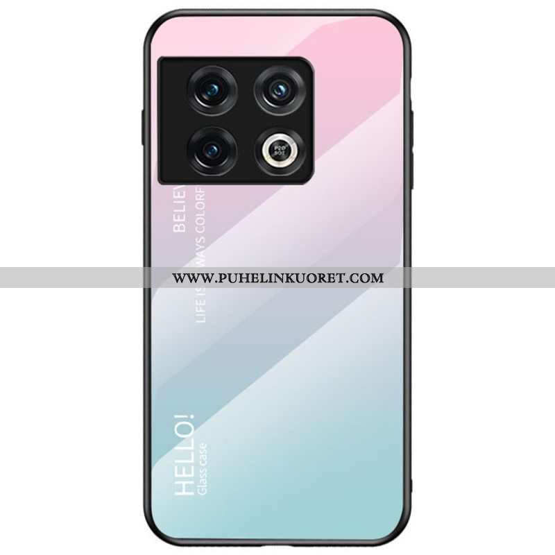 Case OnePlus 10 Pro 5G Karkaistu Lasi Hello