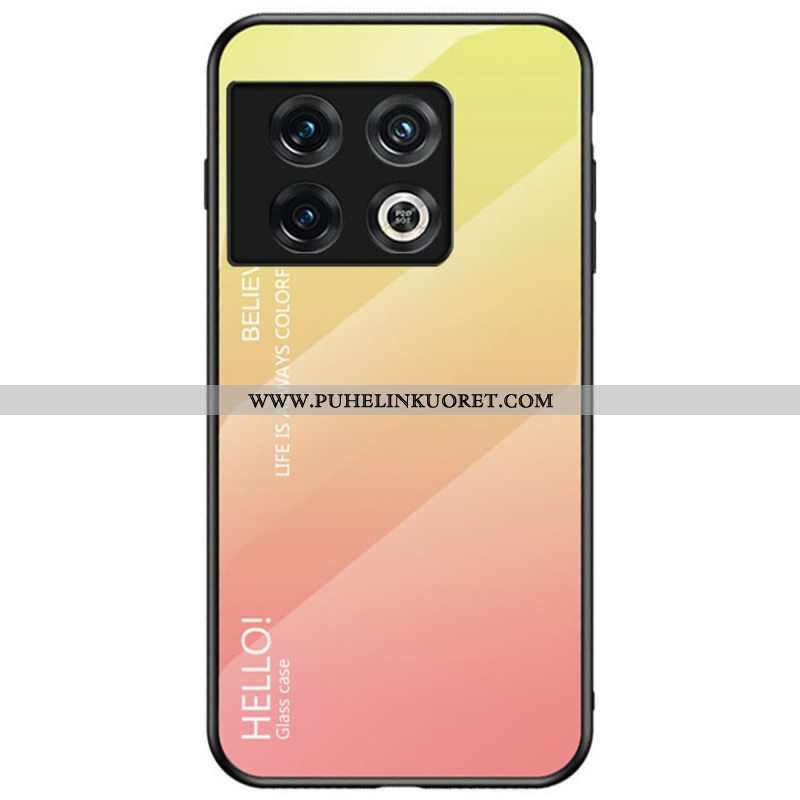 Case OnePlus 10 Pro 5G Karkaistu Lasi Hello