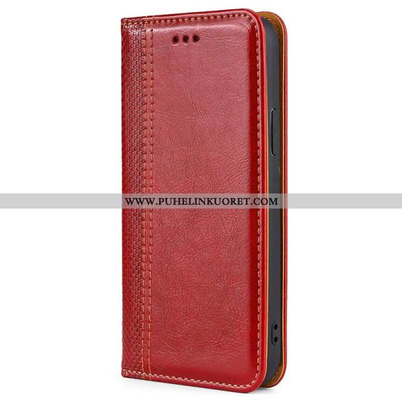 Puhelinkuoret OnePlus 10 Pro 5G Kotelot Flip Vintage Keinonahkaa