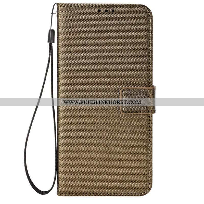 Kotelot OnePlus 10T 5G Suojaketju Kuori Tyylikäs Strappy Faux Leather