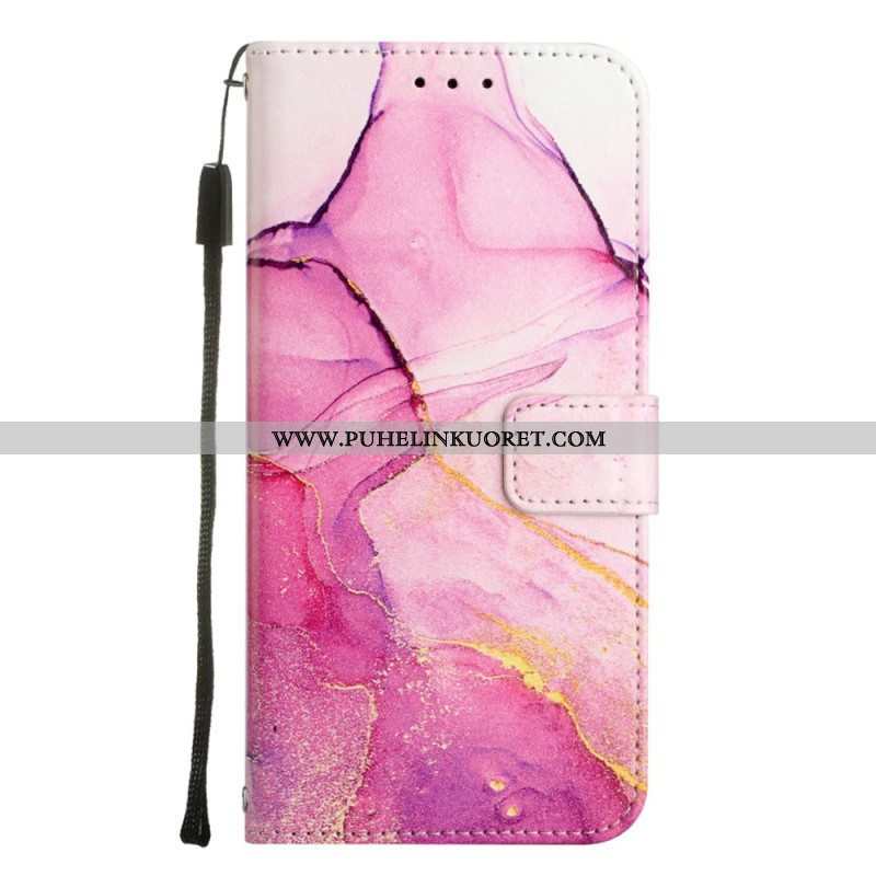 Kotelot OnePlus 10T 5G Suojaketju Kuori Strip Marble