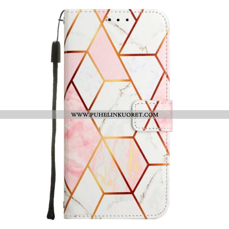 Kotelot OnePlus 10T 5G Suojaketju Kuori Strip Marble