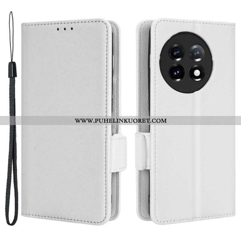 Flip Case OnePlus 11 5G Kotelot Flip Flap Double Uusia Värejä