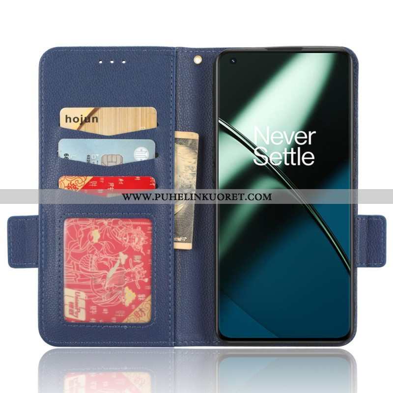 Flip Case OnePlus 11 5G Kotelot Flip Flap Double Uusia Värejä