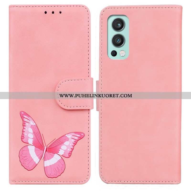 Kotelot OnePlus Nord 2 5G Skin Touch Butterfly