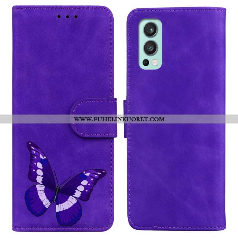 Kotelot OnePlus Nord 2 5G Skin Touch Butterfly