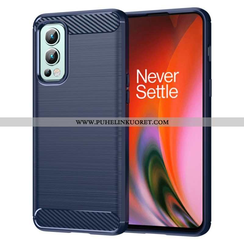 Kuori OnePlus Nord 2 5G Harjattua Hiilikuitua