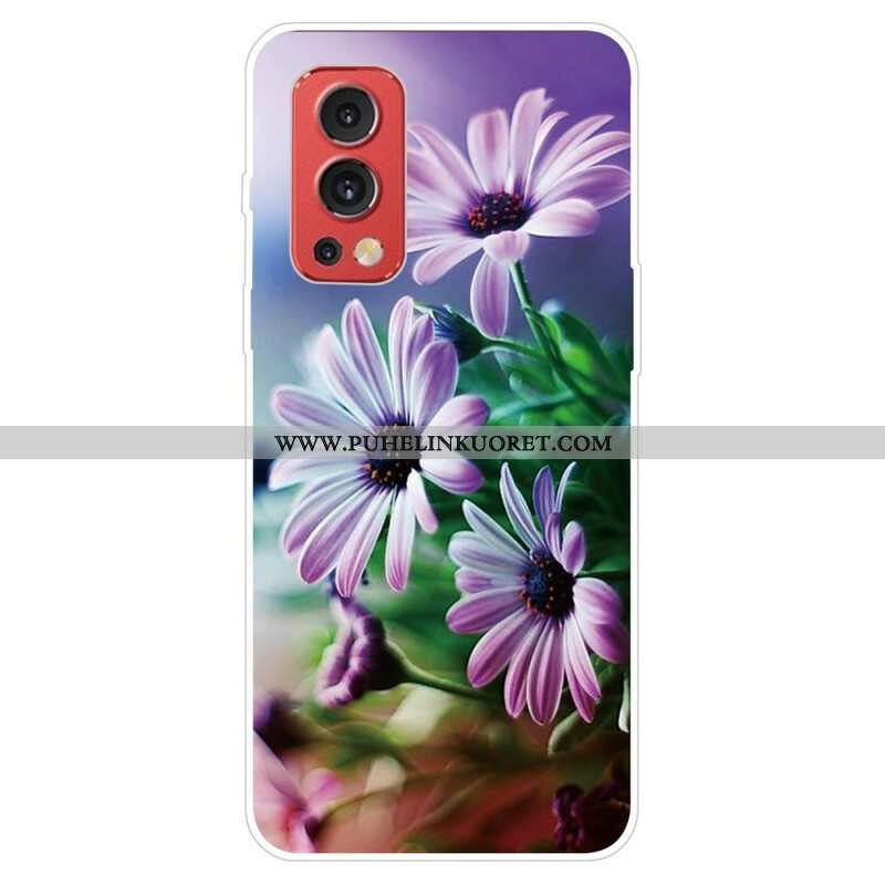 Kuori OnePlus Nord 2 5G Realistisia Kukkia