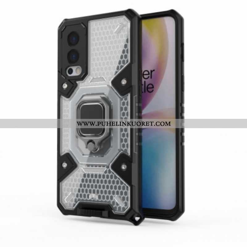 Case OnePlus Nord 2 5G Hunajakenno Renkaalla